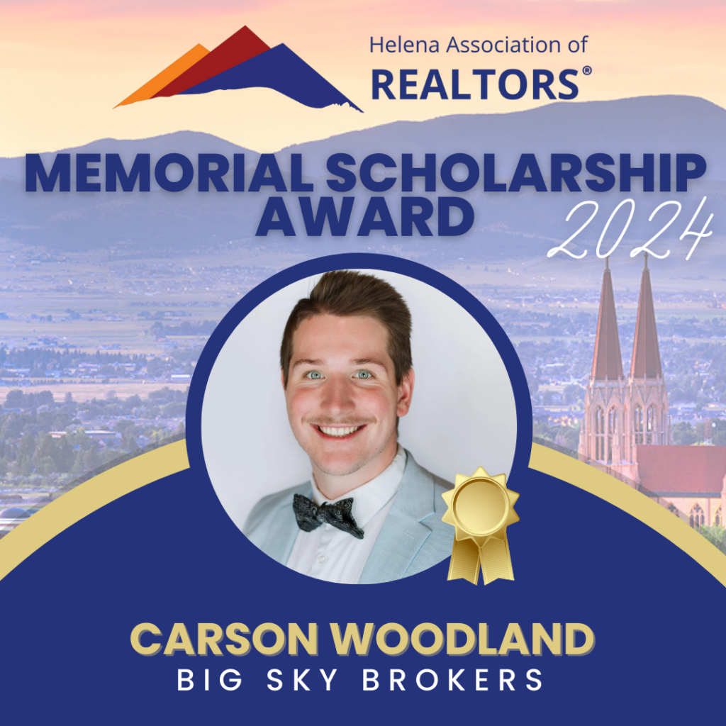 Carson Woodland - Memorial Scholarship Award